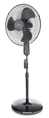 Oscillating Pedestal/Stand Fan with Remote Control, 3-Speed, Black, 18-in N7Z5 - product image 2