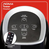Oscillating Tower Ceramic Heater withRemote Control & Thermostat, 1500W, Black, 30-in U7V5 - product image 4