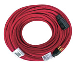 Outdoor Locking Extension Cord with Grounded Outlet, 98-ft 5-in, Red G1A8 - product image 1