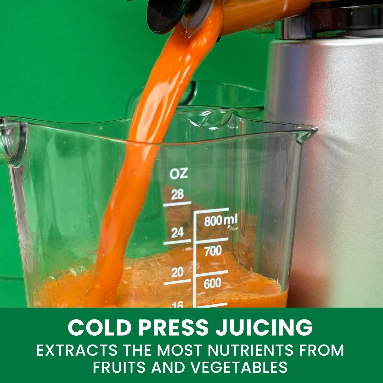 Wide Mouth Cold Press Slow Juicer with Anti-Clog L7W6 - product image 5