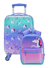 Kids Unicorn Hardside Luggage, 2-pc, Hardside Spinner Luggage, 23-in, Hardside Carry-On Spinner Flex Travel Suitcase,... O2G8 - product image 3