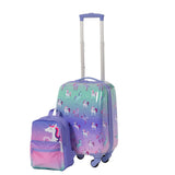 Kids Unicorn Hardside Luggage, 2-pc, Hardside Spinner Luggage, 23-in, Hardside Carry-On Spinner Flex Travel Suitcase,... O2G8 - product image 4