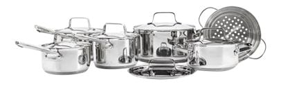 Canadian Signature Stainless Steel Cookware Set, 12-pc E0C6 - product image 1