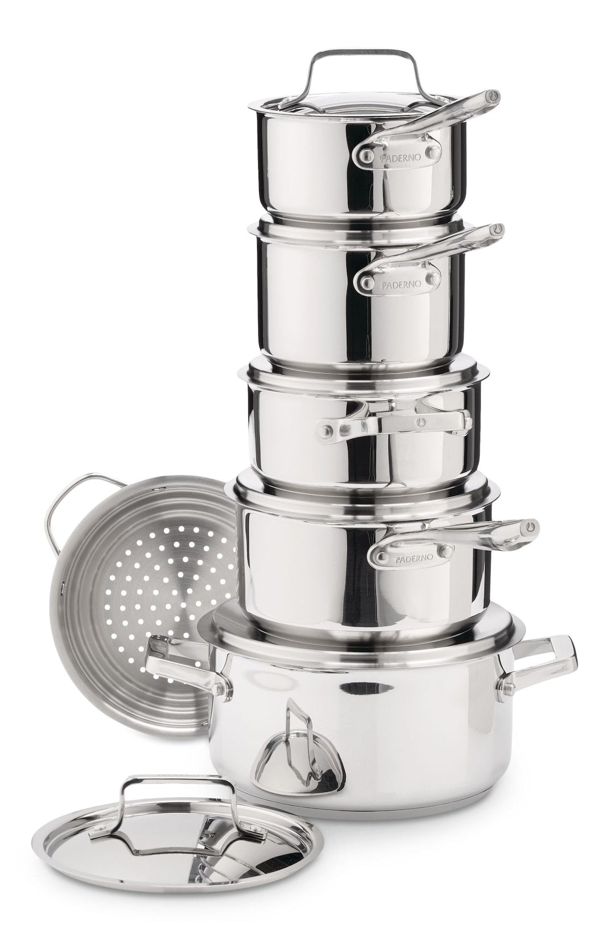 Canadian Signature Stainless Steel Cookware Set, 12-pc E0C6 - product image 2