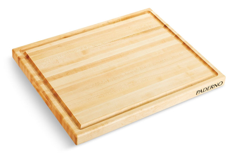 Maple Hardwood Cutting Board, Grip Handles, 16 x 20-in M1N7
