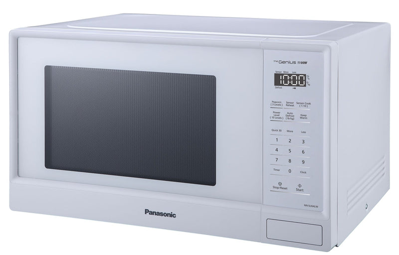 NN-SU64LW Countertop Microwave Genius Sensor Cooking, 1.3-cu.ft., Matte White M1X4