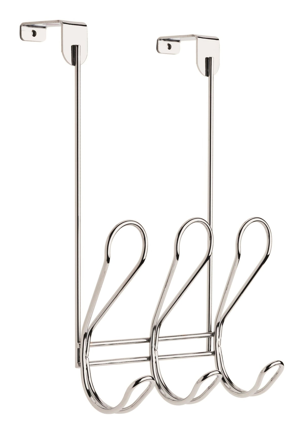 Dolen Steel 3-Hook Over the Door Rail, Assorted Colours R5Y7 - product image 1