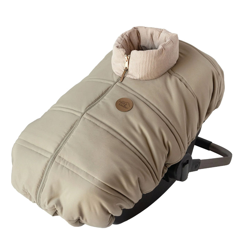 Coulou Lightweight Baby Car Seat Cover, Mid Season (-5°C to 15°C), Lichen X5C8
