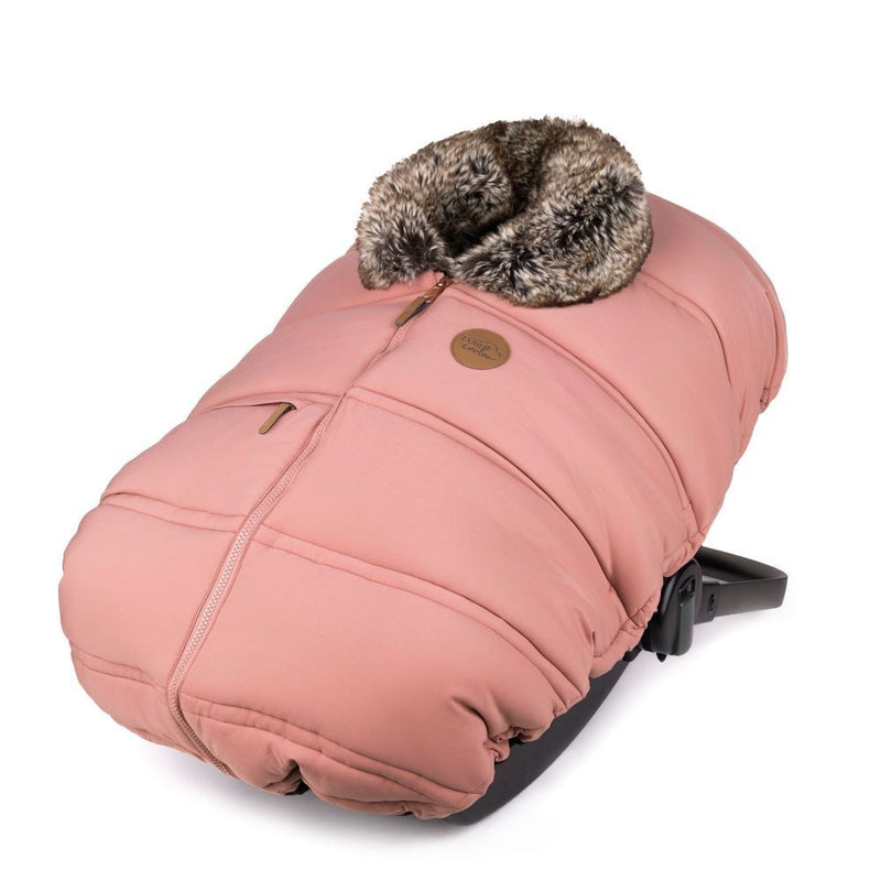 Coulou Winter Baby Car Seat Cover, Blush Y6B2