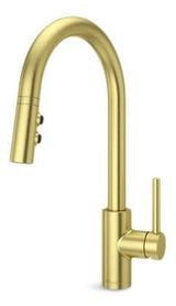 Fullerton Pull-Down Kitchen Faucet, Brush Gold F9Y8 - product image 1