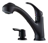 Shelton Matte Black Pull-Out Kitchen Faucet H5Y3 - product image 1