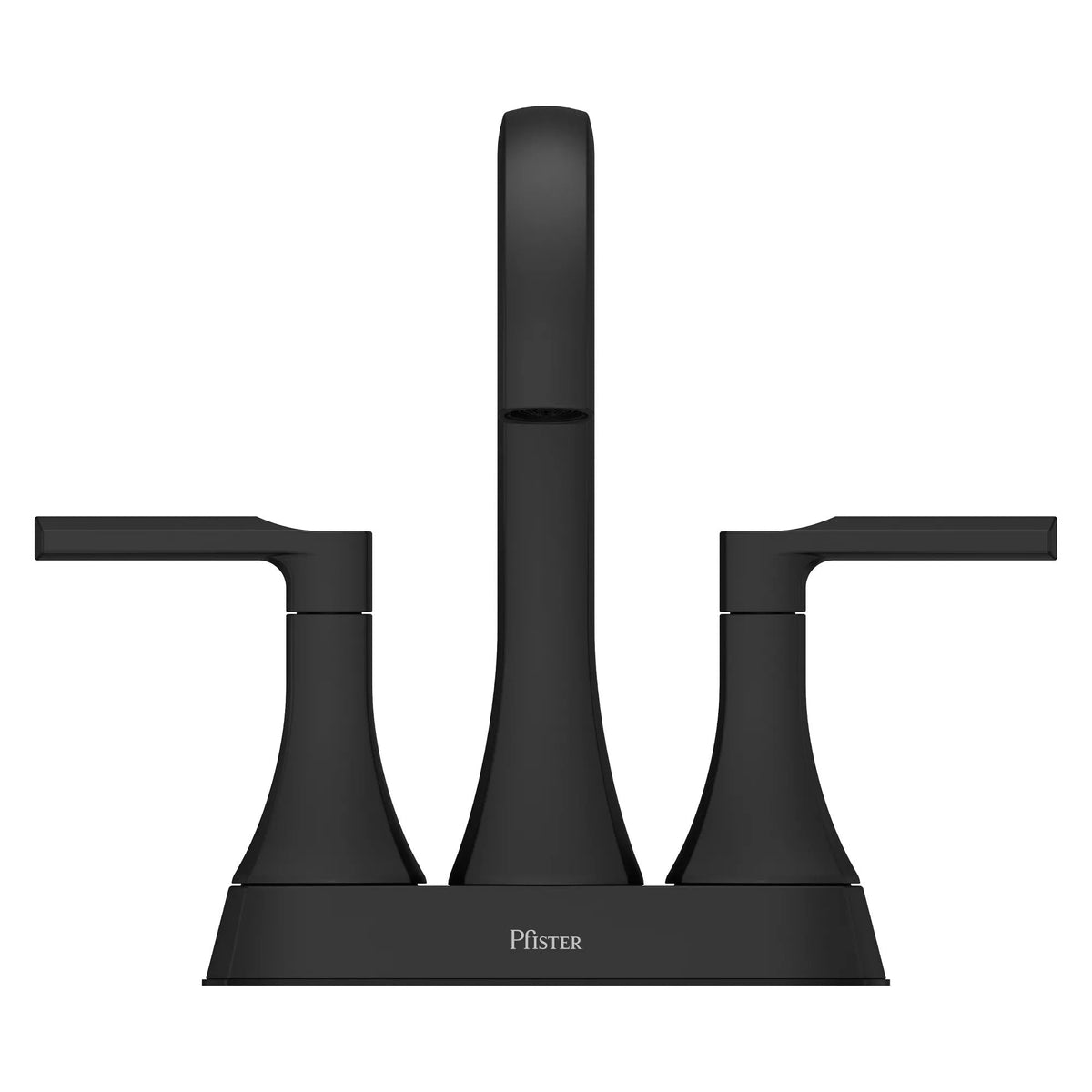 Vaneri 4-in Centreset Bath Faucet, Matte Black C6D5 - product image 2