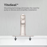 Vaneri Single Control Bath Faucet, Stainless Steel H5E3 - product image 6