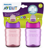 Soft Sippy Cup, Pink/Purple, 2-pk E9L2 - product image 1