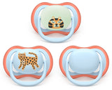 Ultra Air Pacifier 6-18 Months All Day, Leopard, 3-pk B4R1 - product image 1