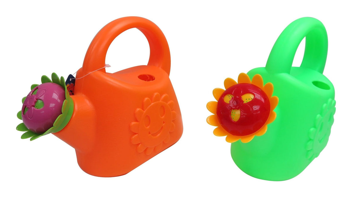 Plastic Watering Can & Boat, Multi-Coloured, Assorted, Ages 2+, for Summer/Beach Activities B4Z2 - product image 1
