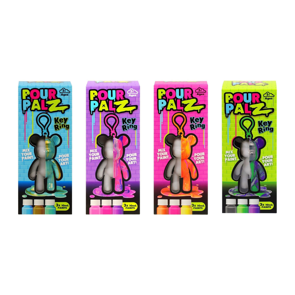 Palz DIY Mini Paint Bear, Assorted M6K3 - product image 2
