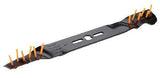 Power Rake Universal 6-in-1 Replacement Lawn Mower Blade, 21-in/22-in, Removable Tines D7X8 - product image 1
