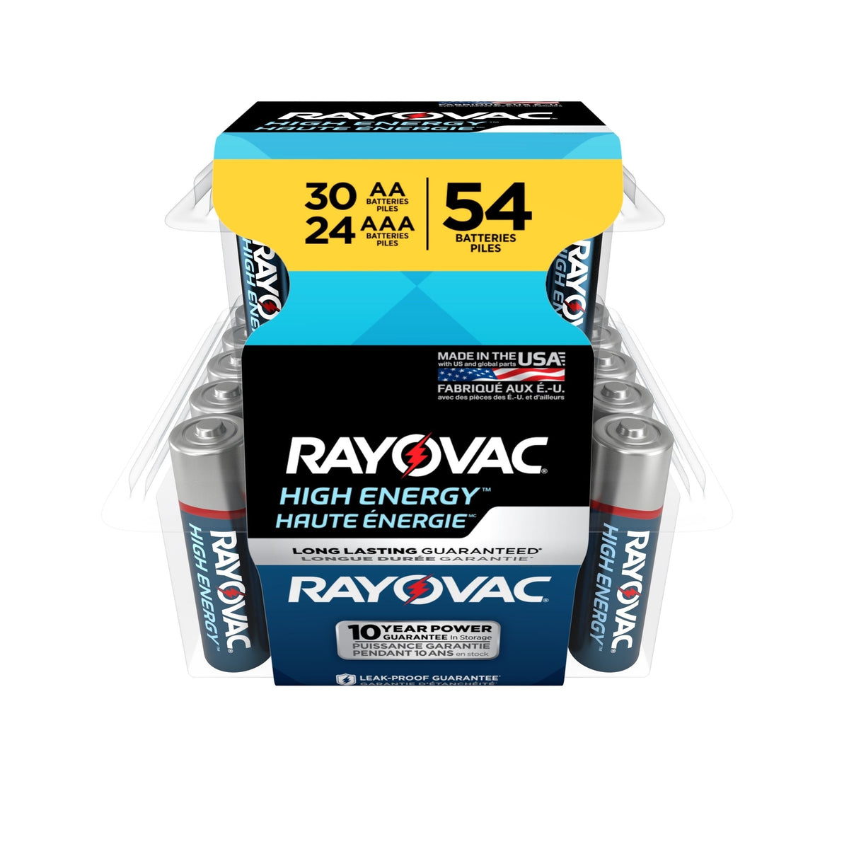 AA30/AAA24 Battery Combo Pack, 54-pk U9J7 - product image 1