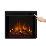 Flame Fresno Electric Media Indoor Electric Fireplace TV Stand, 72-in, 1500W, White I9Q6 - product image 6