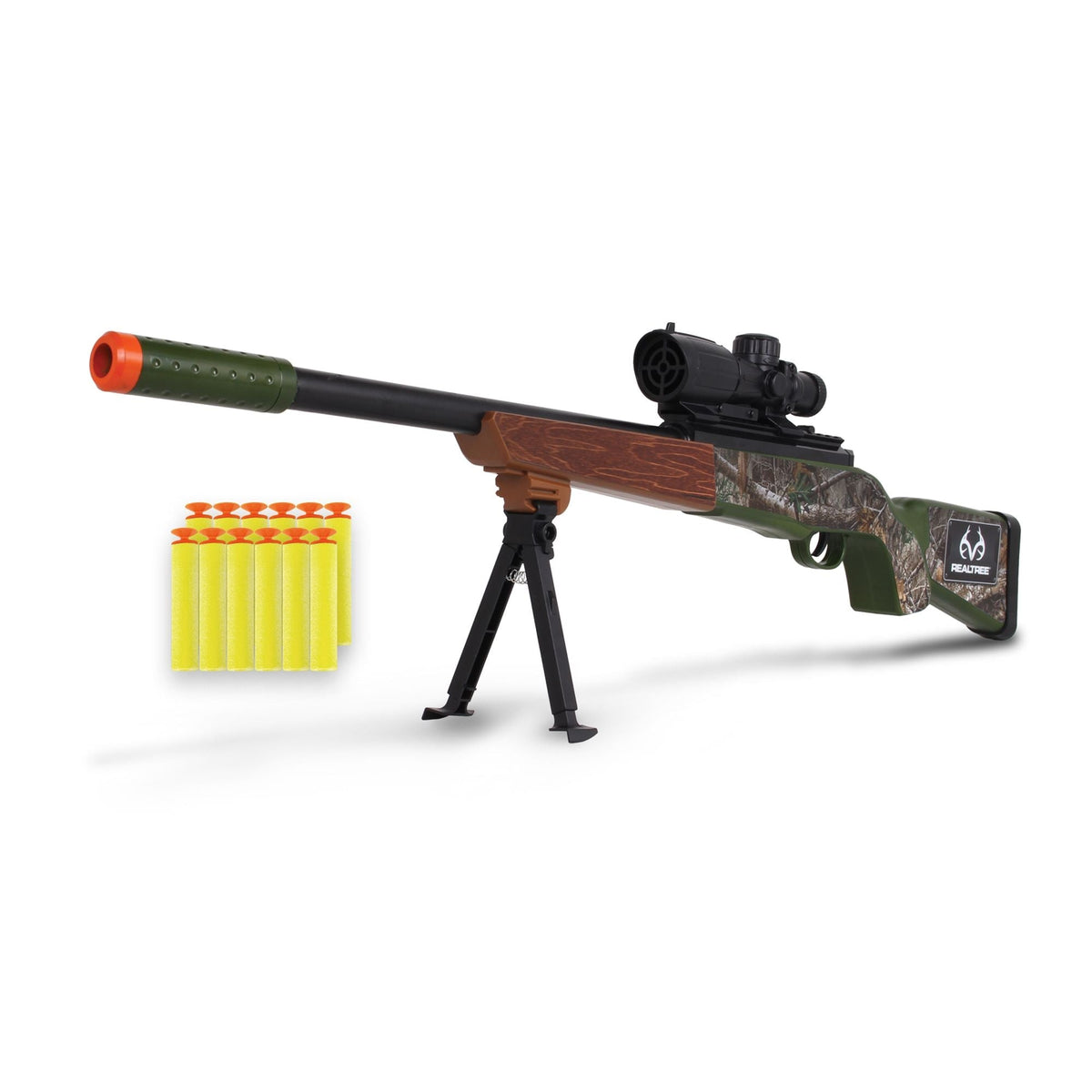 Green Hunting Rifle Toy with Built-in Scope I0M8 - product image 1