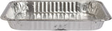 Foil Reusable Half Size Steam Baking Pan, Silver, 12-in, for Baking/Cooking/Steaming F5V1 - product image 1