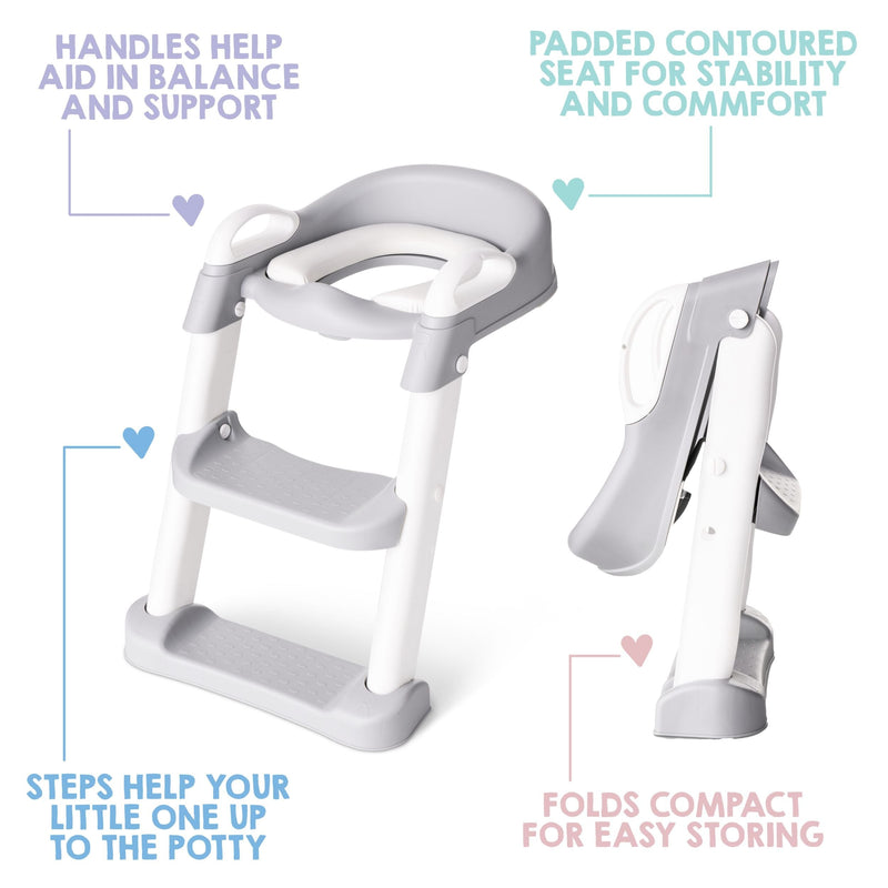 Potty Seat Trainer & Step Ladder P0M1