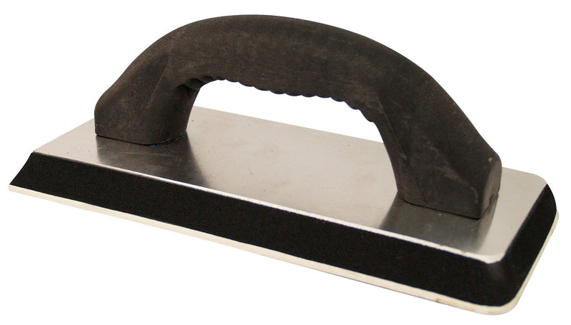 Laminated Tile Grout Applicator, Float with Foam Rubber Pad & Aluminum Base Plate G8L4