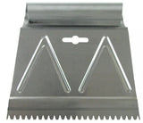 Multi-Purpose Steel V-Notch Adhesive Spreader/Applicator Tool, 3/16 x 6-in Y0S1 - product image 2