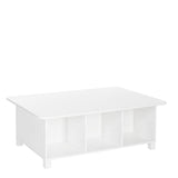 Home Kids' Desk, Activity & Play Table with 6 Storage Cubbies, For Bedroom/Playroom, White M4B8 - product image 1