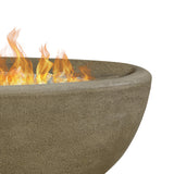 Oval Concrete Propane Fire Pit in Glacier Gray, 48-in A9I7 - product image 2