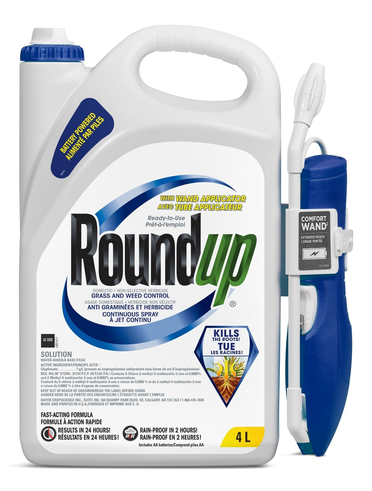 Weed Killer with Battery-Powered Wand, 4-L S4T4 - product image 1