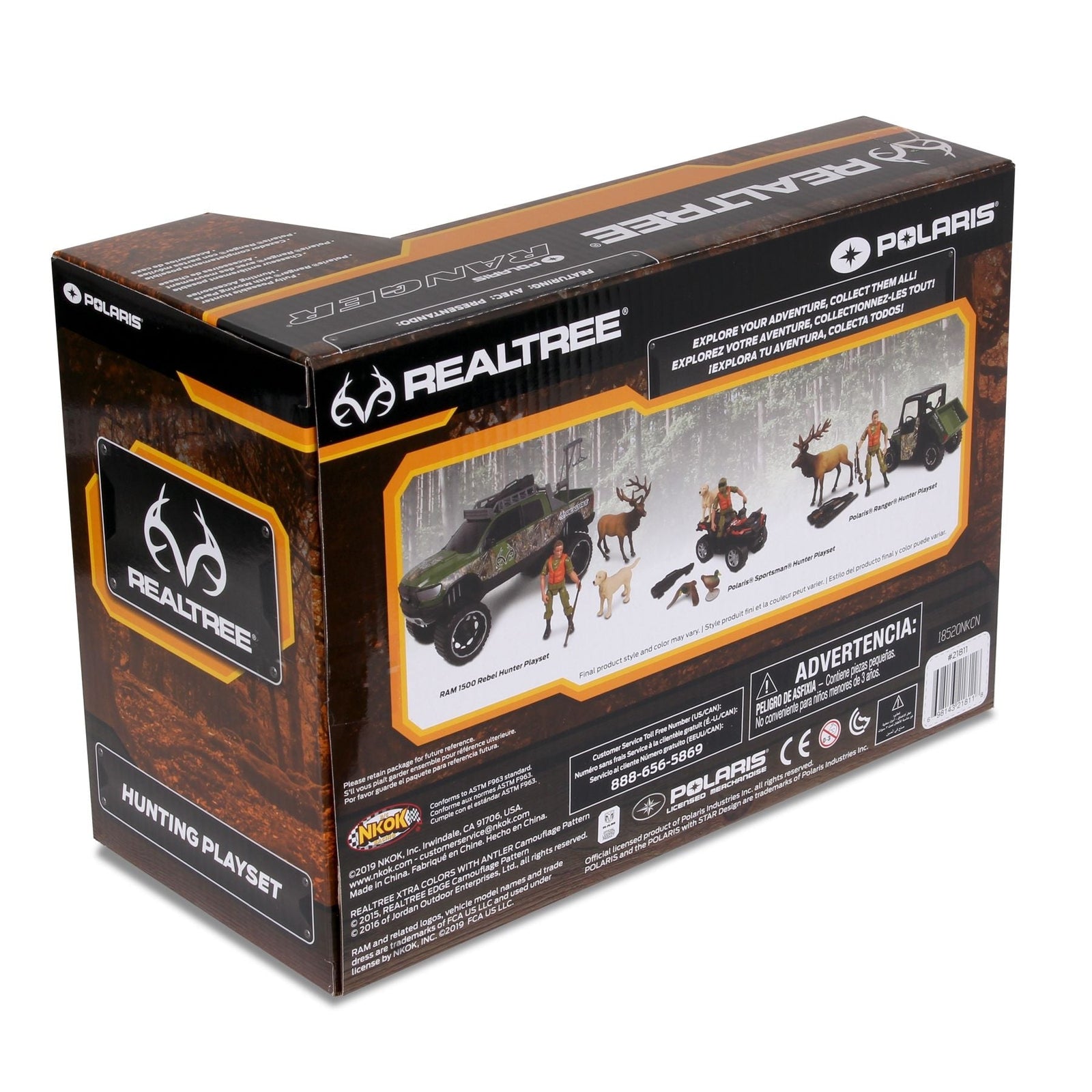 Polaris Ranger Playset with Accessories, 4-in, 6-pc E9L5 - product image 4