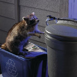 Plastic Circular Animal Stopper Garbage Can, Grey, 121-L U5R6 - product image 5
