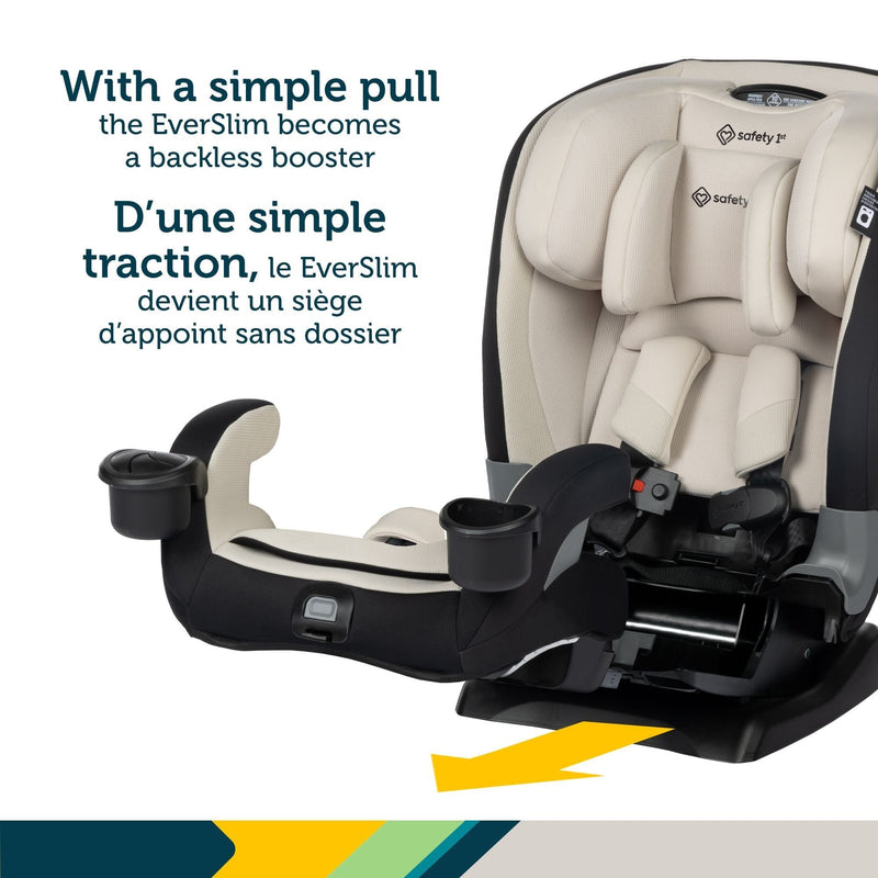 EverSlim All-in-One Dunes Edge Convertible Child Car Seat B4N5