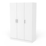 3 Drawer Wardrobe White Q7K0 - product image 1