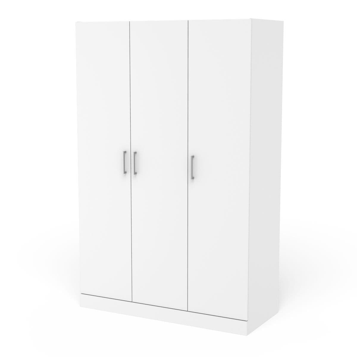 3 Drawer Wardrobe White Q7K0 - product image 1
