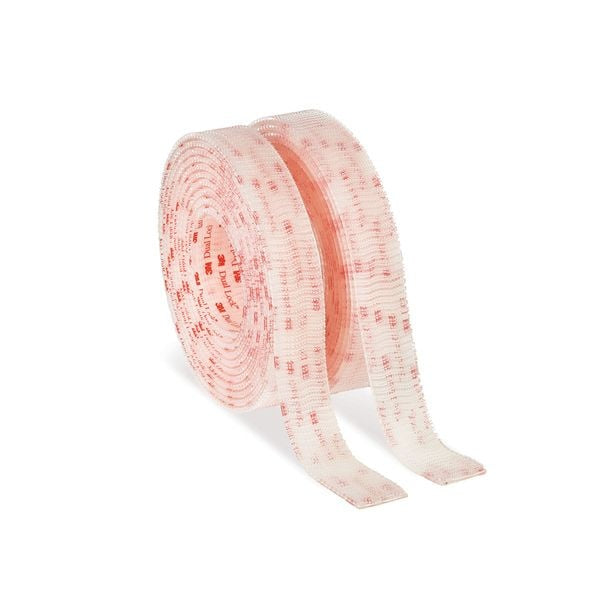 Heavy Duty UV Resistant Extreme Fasteners, Clear, 10-lbs, 1-in x 10-ft, 2-pk B6P3