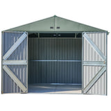 Lawn Care 10x12-ft Green Corrosion-Resistant Storage Shed M6L6 - product image 1
