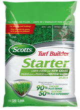 Turf Builder Starter Lawn Fertilizer, 24-25-4 For New Grass, 320-m2 T8V5 - product image 1