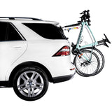 Mini Bomber MAX 2-Bike Fork-Mount Bike Carrier/Rack with HUSKE Plugs, Black Z6X5 - product image 3