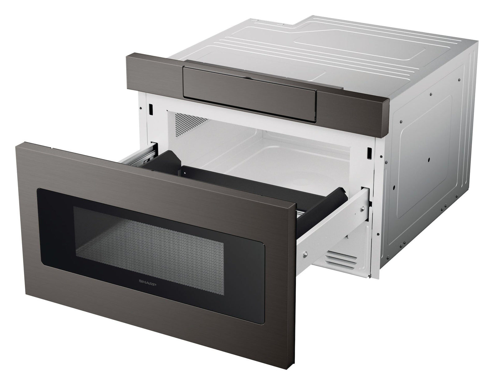 Black Stainless Steel Microwave Drawer Oven, 24-in G3I4 - product image 2