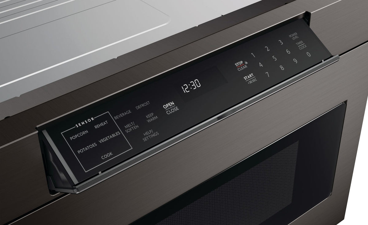 Black Stainless Steel Microwave Drawer Oven, 24-in G3I4 - product image 4