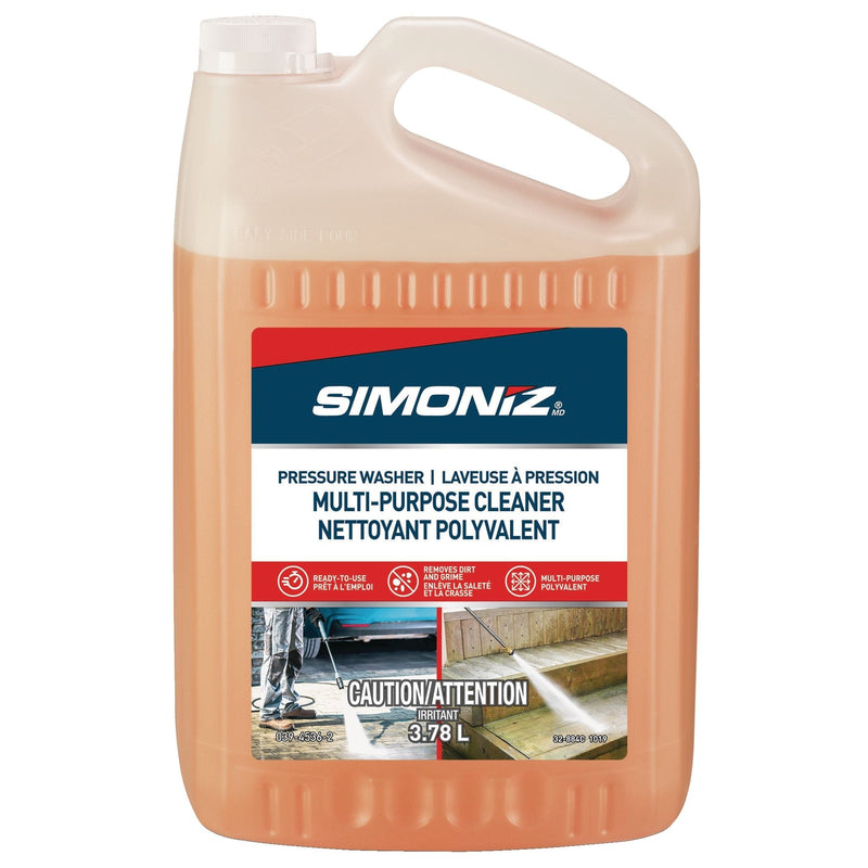 Non-Toxic All-Purpose Ready-to-Use Pressure Washer Detergent, 3.78L L8S9
