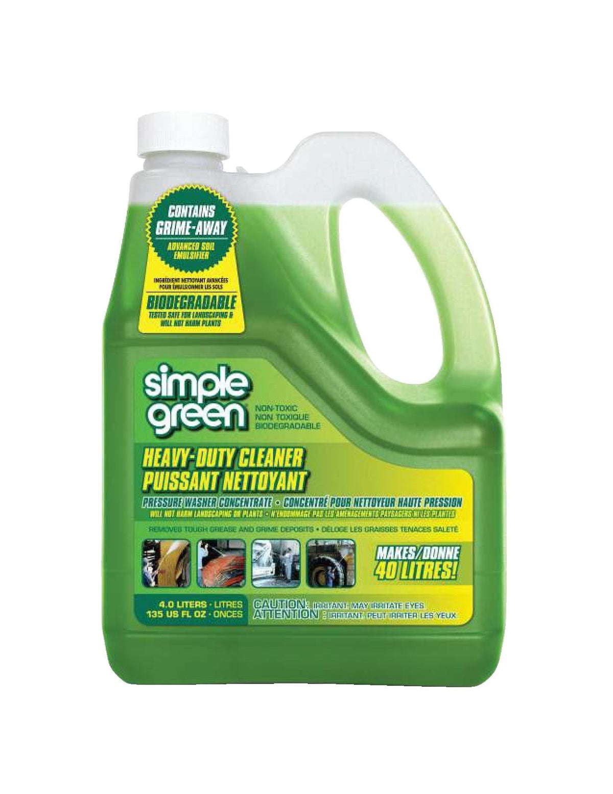 Green Heavy-Duty Concentrate Pressure Washer Detergent, 4L X4F5 - product image 4