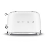 50's Retro Style Wide Slot Pop Up Electric Toaster with 6 Settings, 2-Slice, Matte White Q9J2 - product image 5