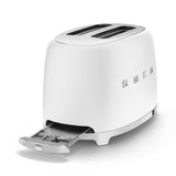 50's Retro Style Wide Slot Pop Up Electric Toaster with 6 Settings, 2-Slice, Matte White F4Y1 - product image 8