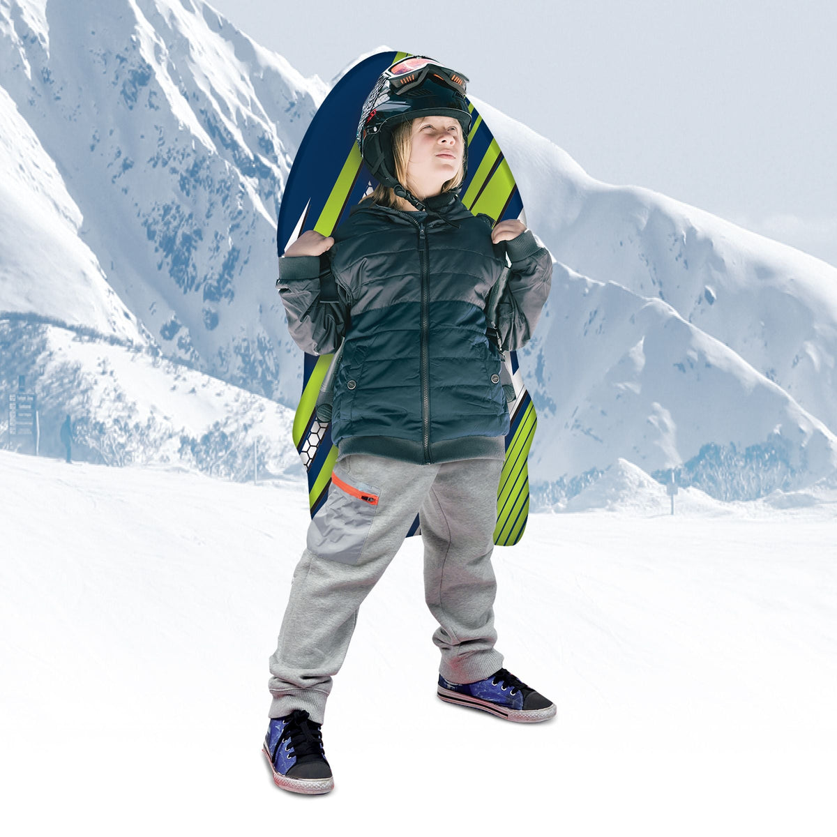 Snow Foam Snow Sled with Backpack Handles, 36-in G6D5 - product image 6