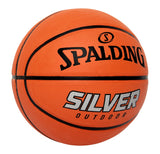 Silver Outdoor Rubber Basketball, Official Size 7 (29.5-in), Orange C8U4 - product image 1
