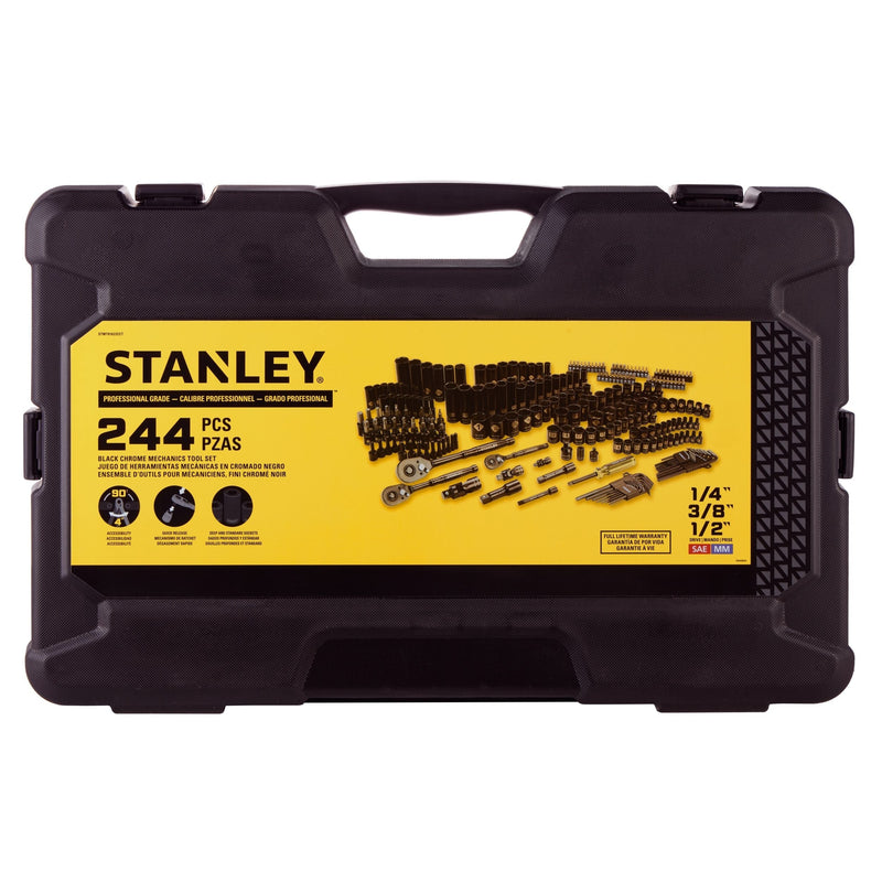 244 Piece Black Chrome Socket Set C7K3